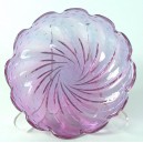 gro&szlig;e Murano Glasschale - lila  * 