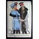 Original Postkarte - Preussische Offiziere *