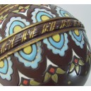 Historismus Kugelvase Villeroy & Boch *